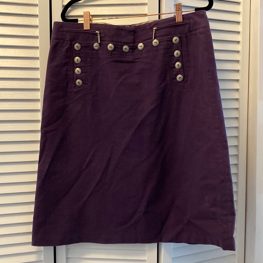 Maxazria collection purple skirt 10
